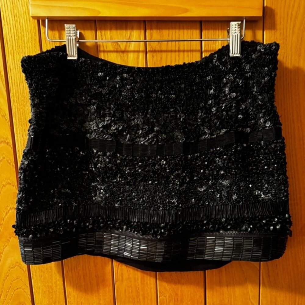 ALLSAINTS Beaded Mini Skirt